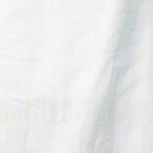 White linen fabric with a soft, breathable texture and subtle natural wrinkles.
